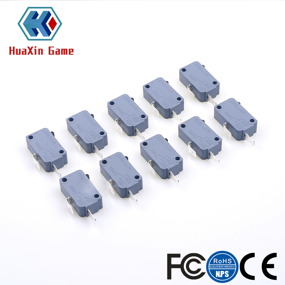 Arcade Game Cabinet - 10PCS 3Pin 16A 125/250V AC Microswitch