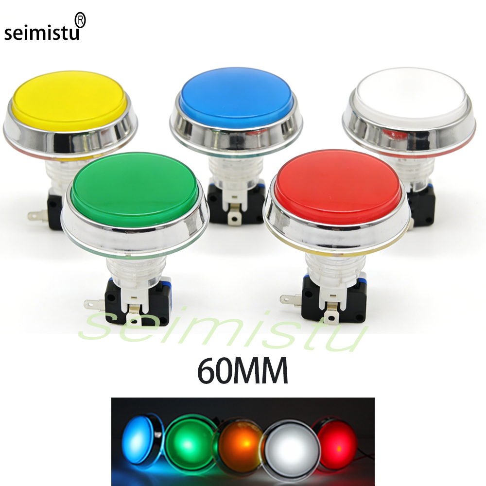 60mm Chrome 12V Flat Arcade LE - Arcade Game Vending Machine incelemesi ve fiyatı