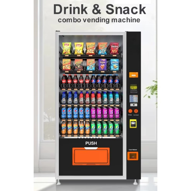 Drinks and Snacks Touch Screen - Commercial Vending Machine incelemesi ve fiyatı
