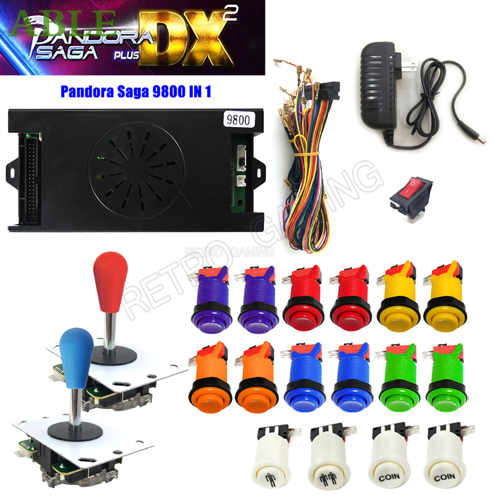 9800 in 1 Pandora Saga Box DX2 - Trackball Controller Arcade incelemesi ve fiyatı