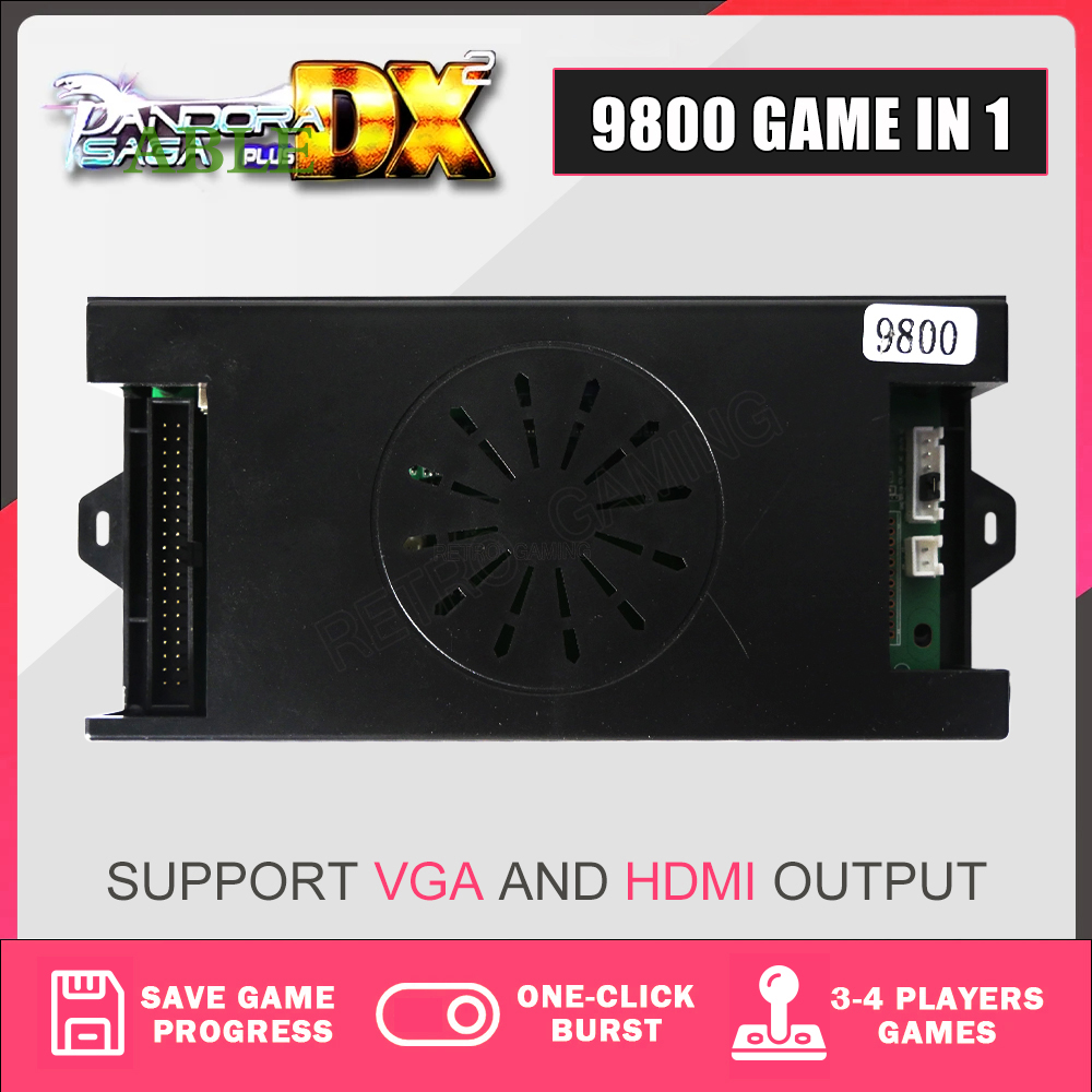 9800 in 1 Pandora Saga Box DX2 - Trackball Controller Arcade incelemesi ve fiyatı