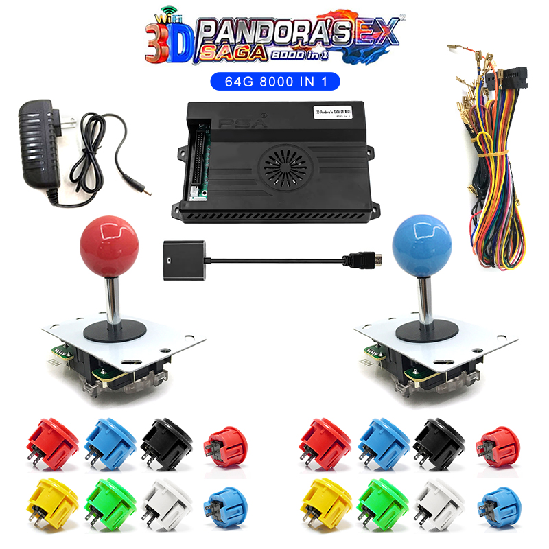 3D WIFI Pandoras Saga EX2 Box  - Trackball Controller Arcade incelemesi ve fiyatı