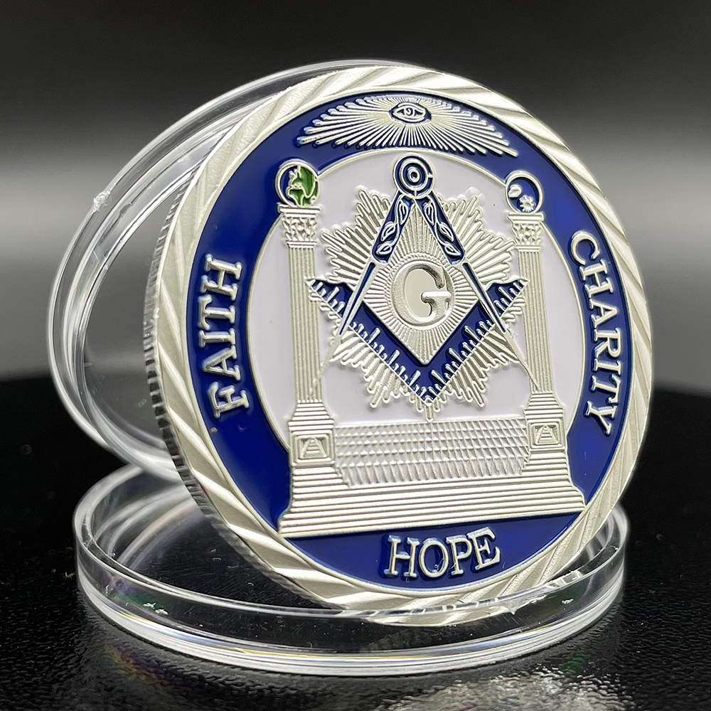 Masonic Freemason Badge Silver - Token Coin Mechanism incelemesi ve fiyatı