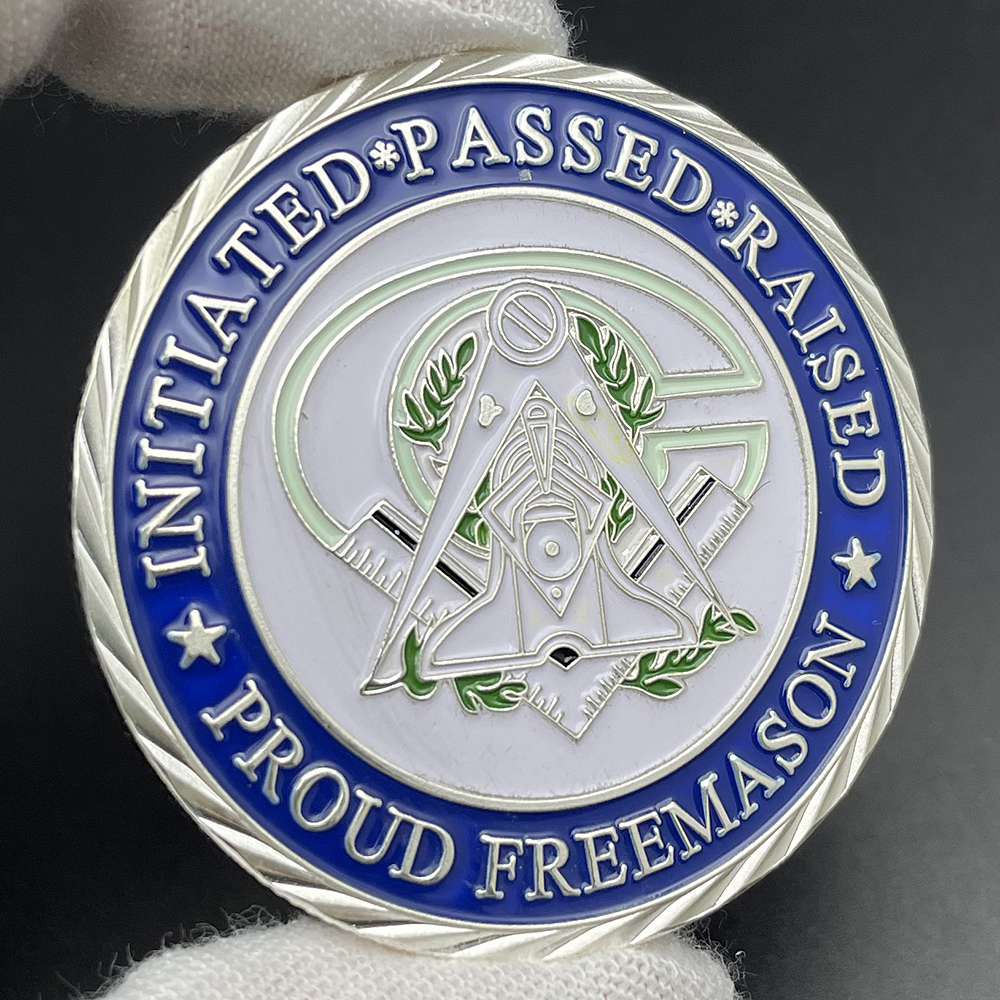 Masonic Freemason Badge Silver - Token Coin Mechanism incelemesi ve fiyatı