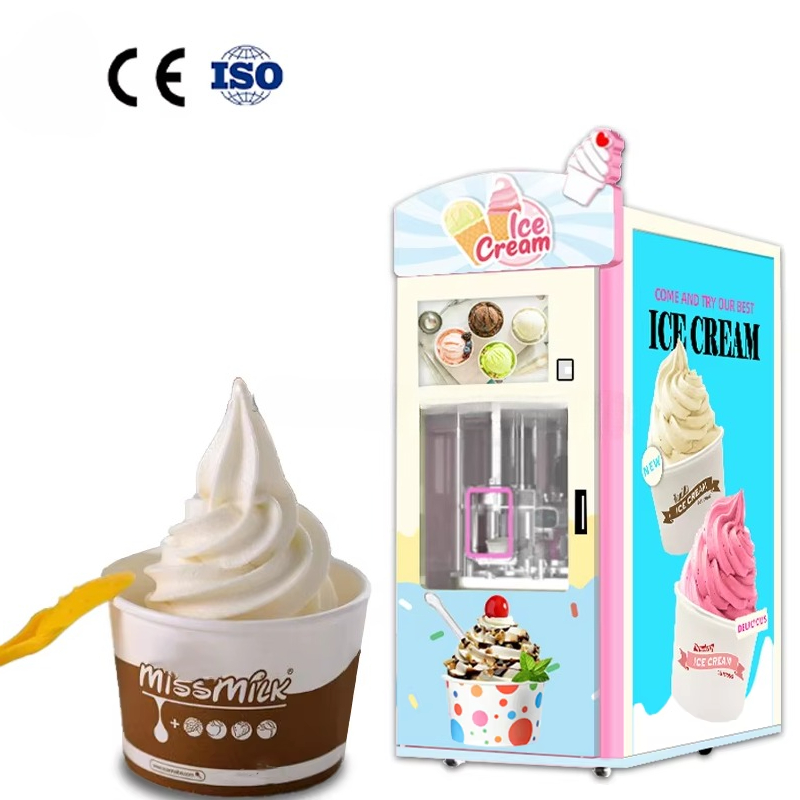 Fully Soft Ice Cream Machine C - Commercial Vending Machine incelemesi ve fiyatı