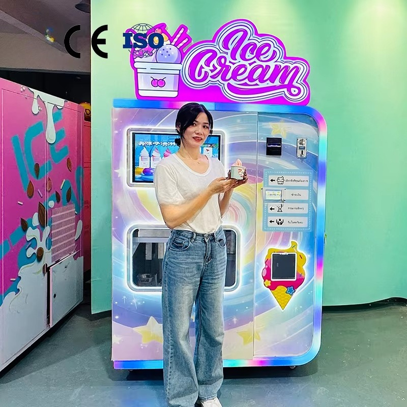 Fully Soft Ice Cream Machine C - Commercial Vending Machine incelemesi ve fiyatı