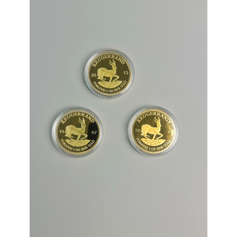 Gold Krugerrand Coin 4cm Wealt - Token Coin Mechanism incelemesi ve fiyatı
