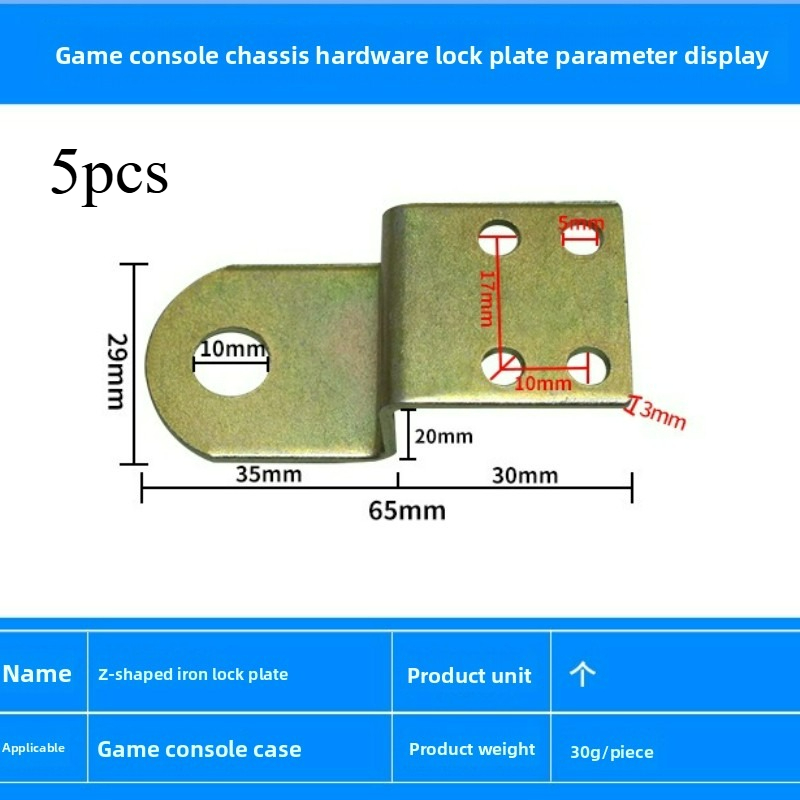 5pcs Z Shape Lock Plate for Ar - Arcade Z incelemesi ve fiyatı