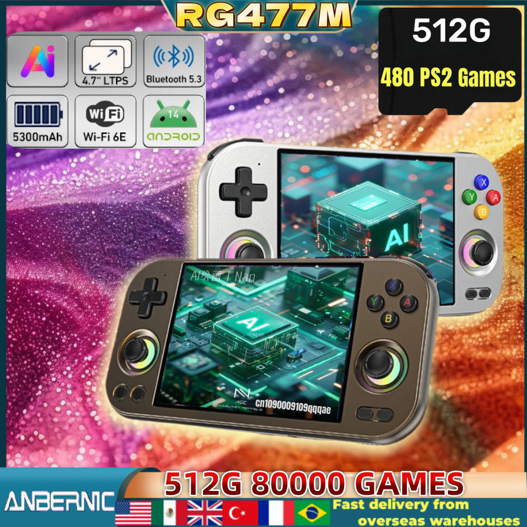ANBERNIC RG 477M Retro Video G - Arcade Game Cabinet incelemesi ve fiyatı