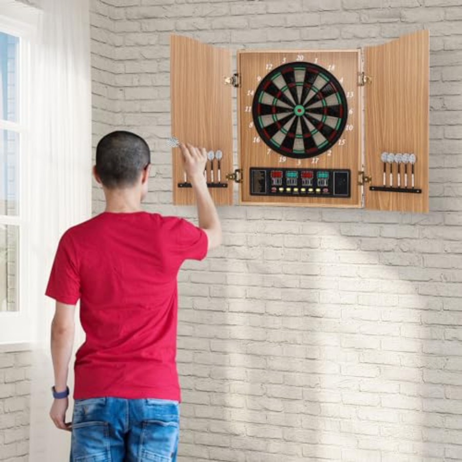 Electronic dart board cabinet  - Electronic Dartboard Cabinet incelemesi ve fiyatı