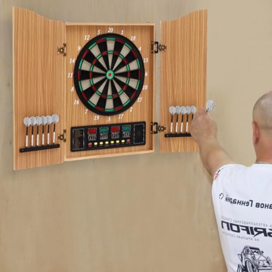 Electronic dart board cabinet  - Electronic Dartboard Cabinet incelemesi ve fiyatı