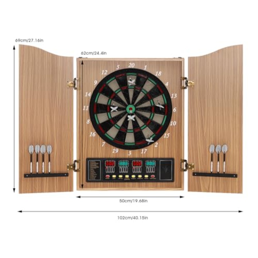 Electronic dart board cabinet  - Electronic Dartboard Cabinet incelemesi ve fiyatı