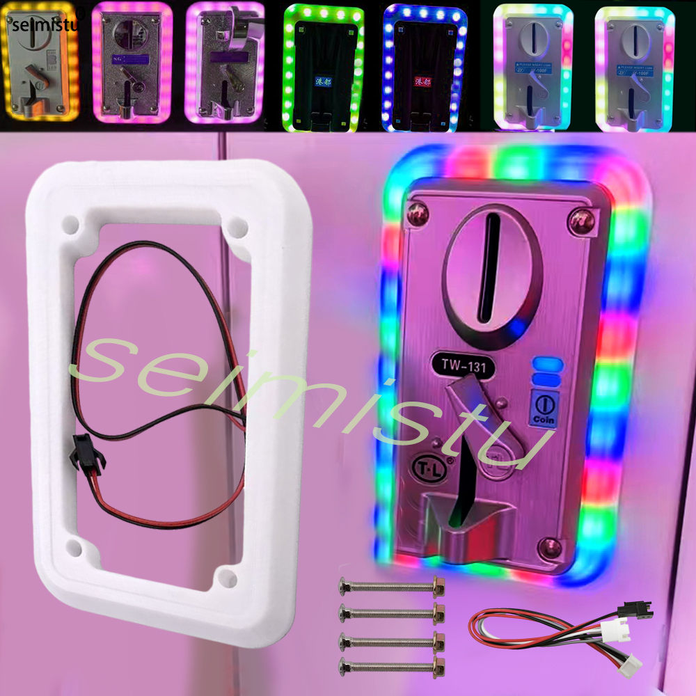 Coin acceptor LED Colorful LED - Arcade Game Vending Machine incelemesi ve fiyatı