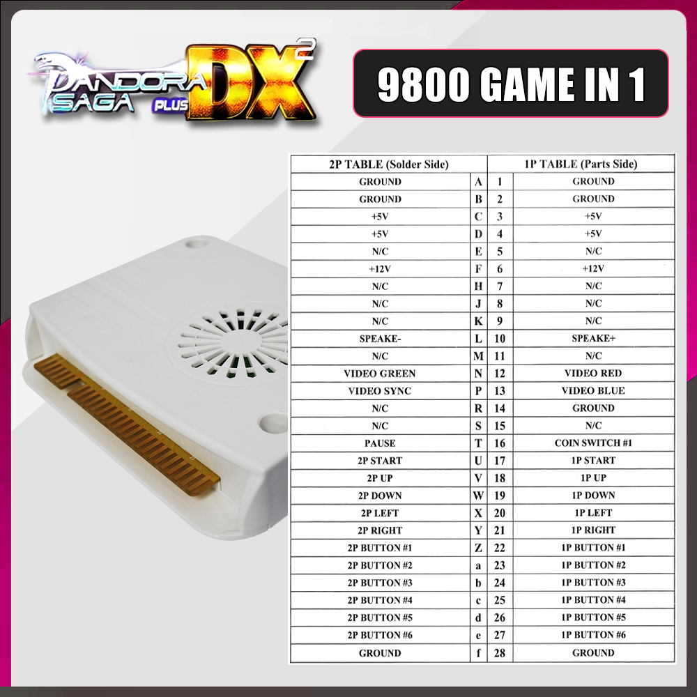 Arcade 9800 in 1 Pandora Saga  - Trackball Controller Arcade incelemesi ve fiyatı