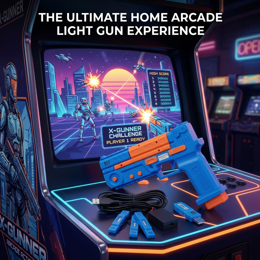 2.4G Wireless Light Gun Contro - Arcade X incelemesi ve fiyatı