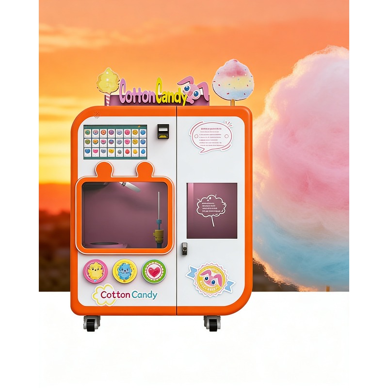 Fully Automatic Cotton Candy V - Commercial Vending Machine incelemesi ve fiyatı