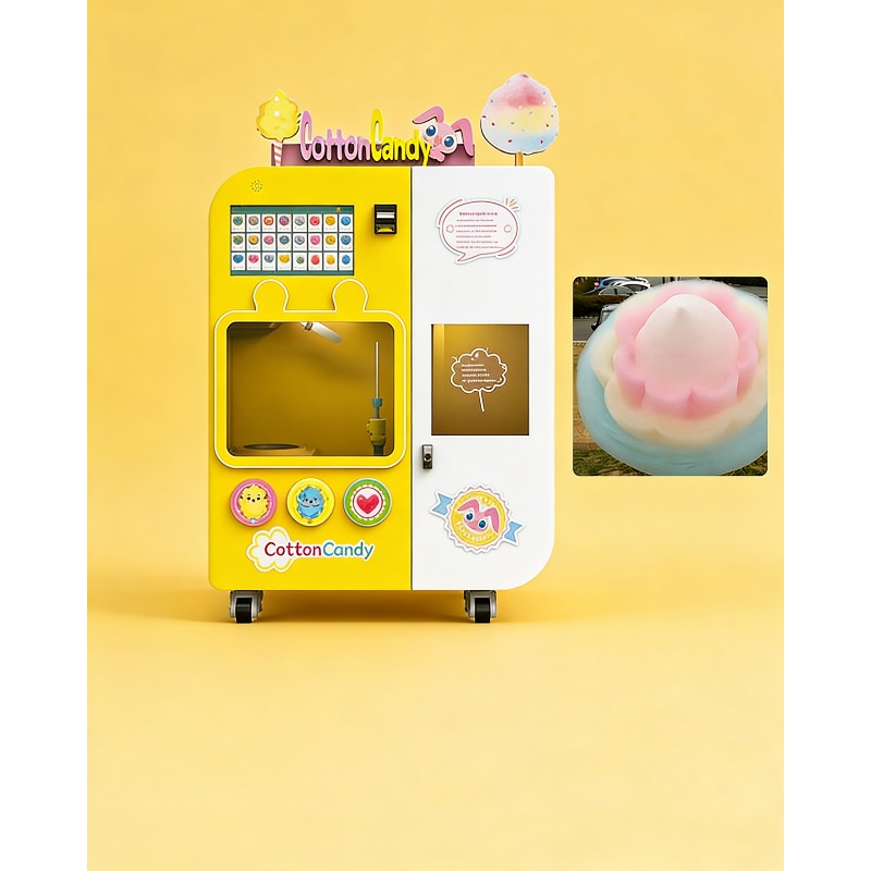 Fully Automatic Cotton Candy V - Commercial Vending Machine incelemesi ve fiyatı