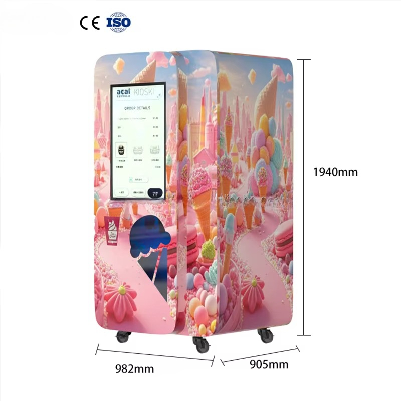 Soft Ice Cream Vending Machine - Commercial Vending Machine incelemesi ve fiyatı