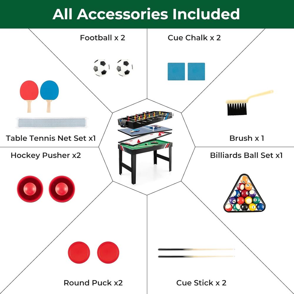 All-in-One 49 Multi-Game Table - Air Hockey Table incelemesi ve fiyatı