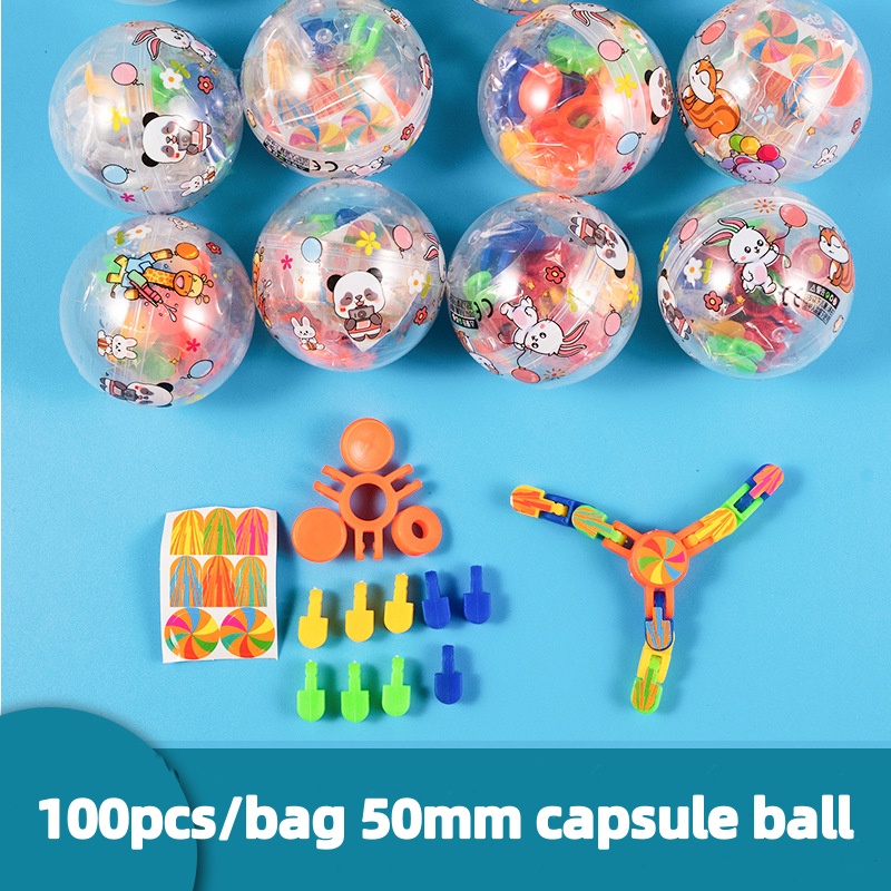 100pcs/bag 50mm capsule ball m - Arcade Style Vending Machine incelemesi ve fiyatı