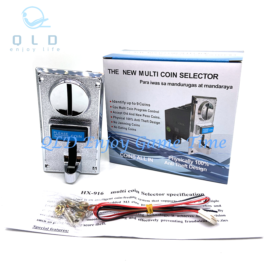 9-Type Multi Coin Acceptor 616 - Arcade Game Vending Machine incelemesi ve fiyatı