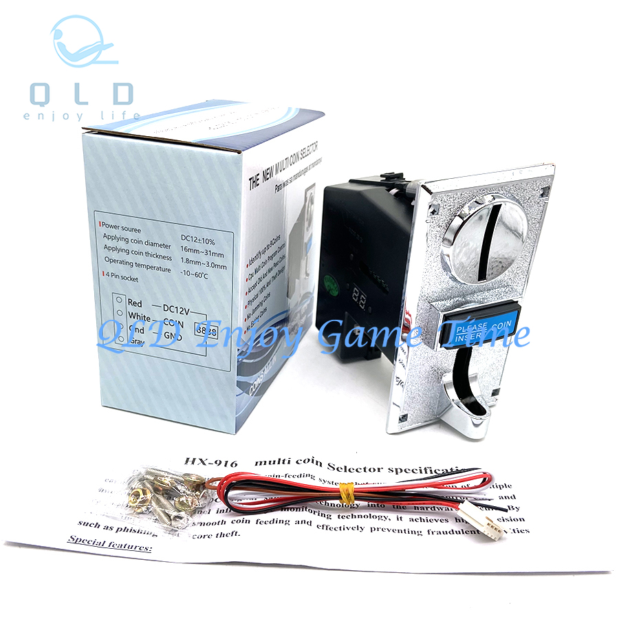 9-Type Multi Coin Acceptor 616 - Arcade Game Vending Machine incelemesi ve fiyatı