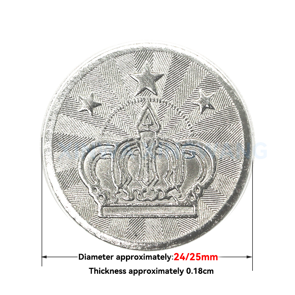100PCS  Coins Tokens Stainless - Arcade Game Vending Machine incelemesi ve fiyatı