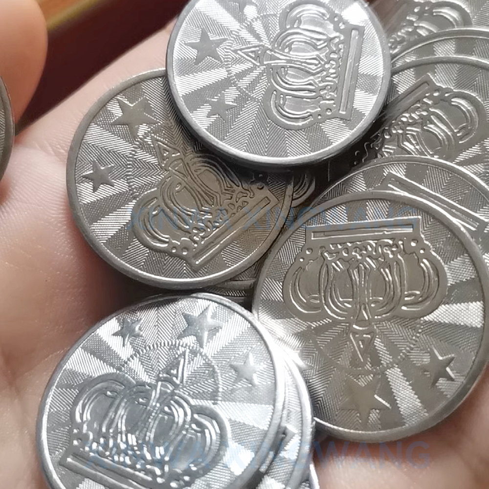 100PCS  Coins Tokens Stainless - Arcade Game Vending Machine incelemesi ve fiyatı