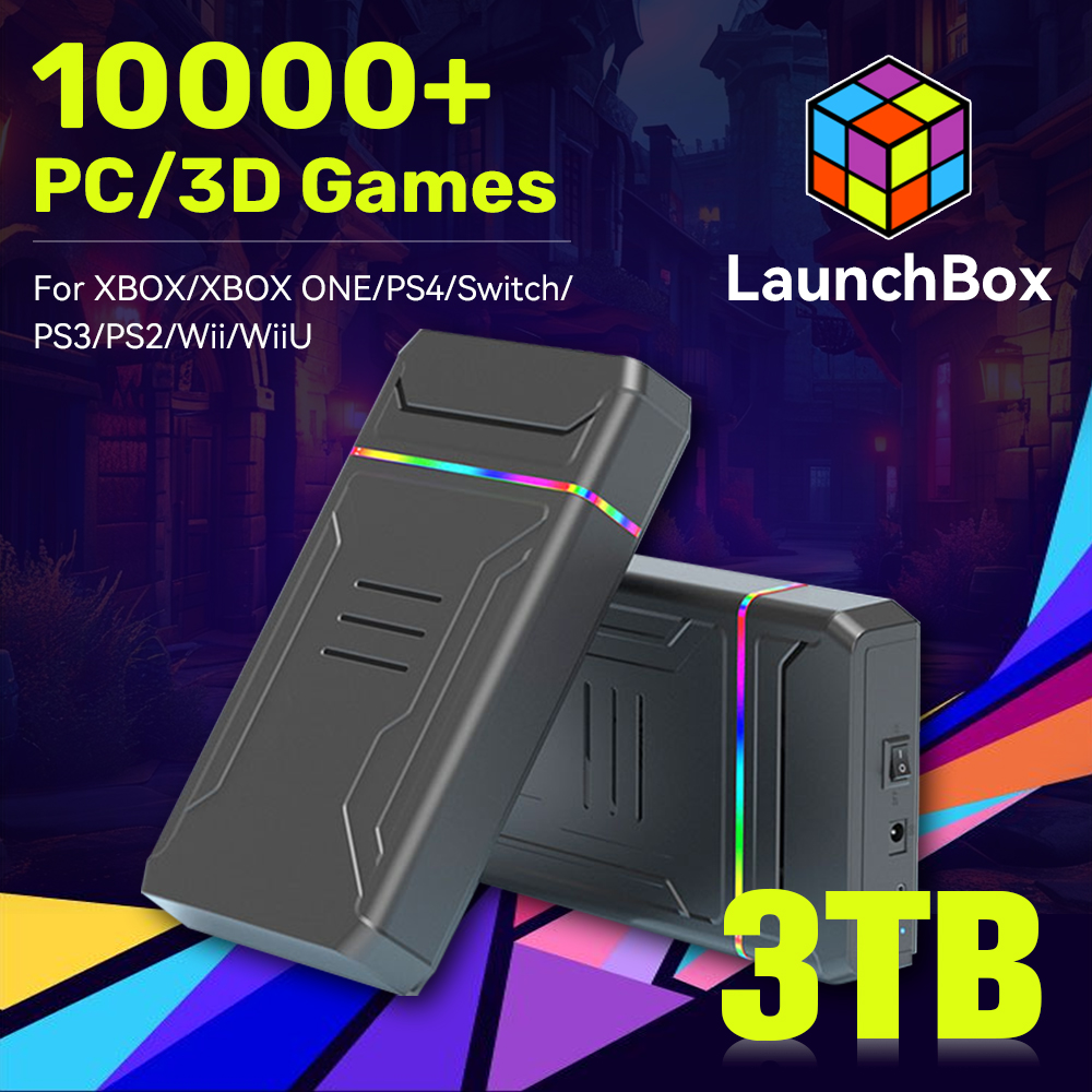 JMachen Launchbox 3TB Gaming H - Arcade X incelemesi ve fiyatı