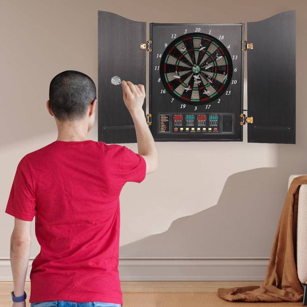 Dartboard Cabinet Set Dart Boa - Electronic Dartboard Cabinet incelemesi ve fiyatı