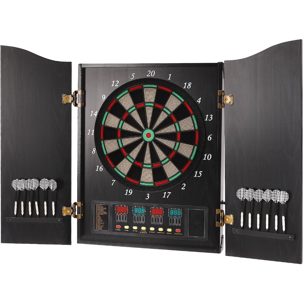 Dartboard Cabinet Set Dart Boa - Electronic Dartboard Cabinet incelemesi ve fiyatı