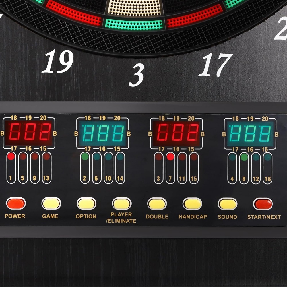Dartboard Cabinet Set Dart Boa - Electronic Dartboard Cabinet incelemesi ve fiyatı