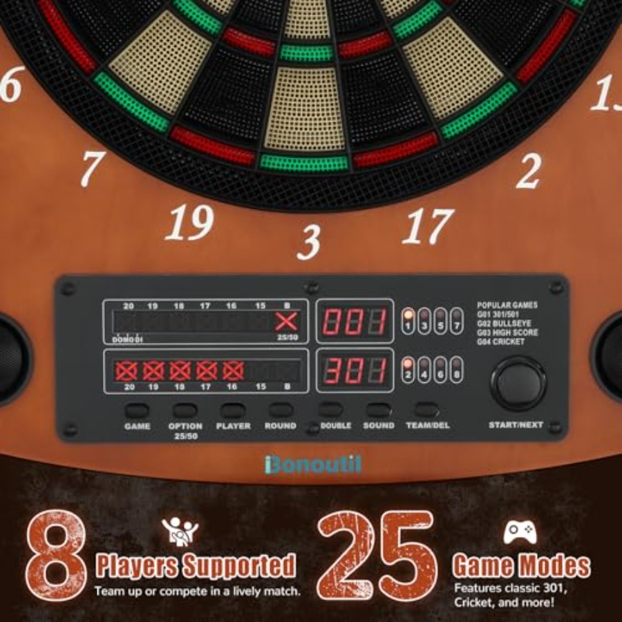 Home family game electronic da - Electronic Dartboard Cabinet incelemesi ve fiyatı