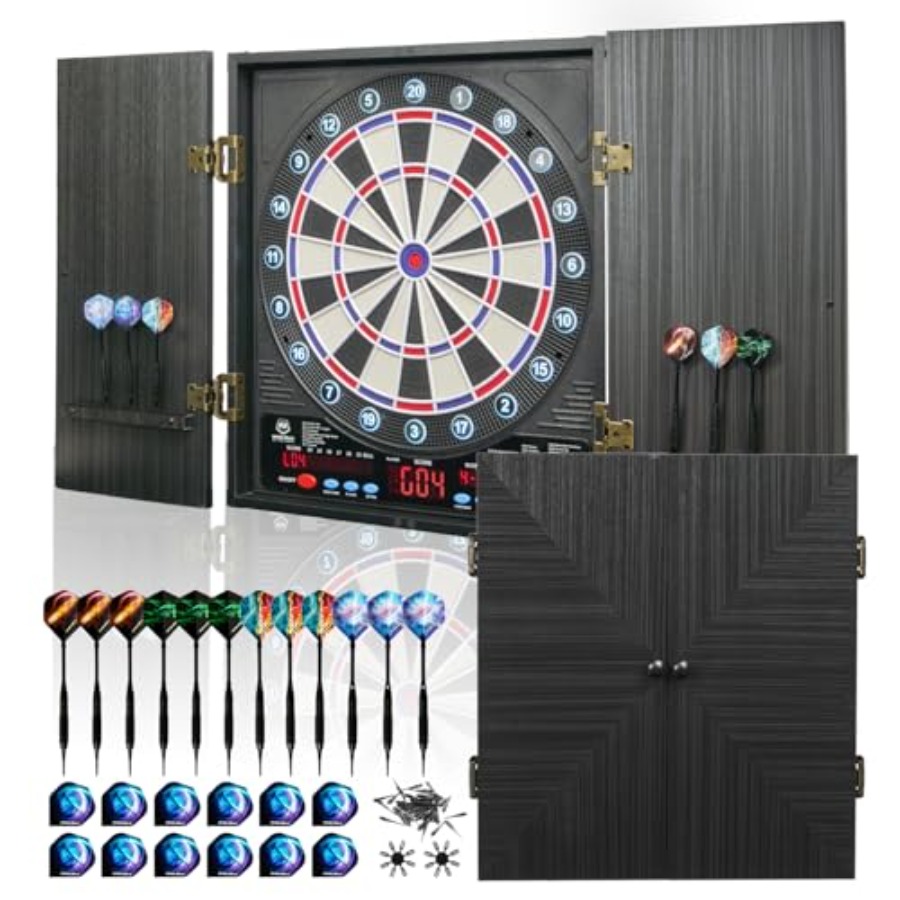 Electronic Dart Board for fami - Electronic Dartboard Cabinet incelemesi ve fiyatı