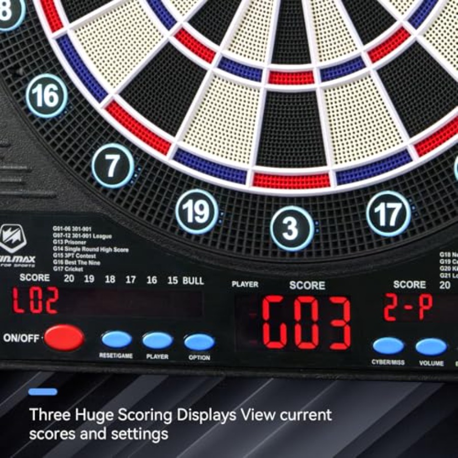 Electronic Dart Board for fami - Electronic Dartboard Cabinet incelemesi ve fiyatı