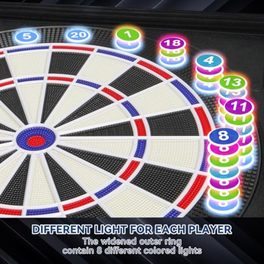 Electronic Dart Board for fami - Electronic Dartboard Cabinet incelemesi ve fiyatı