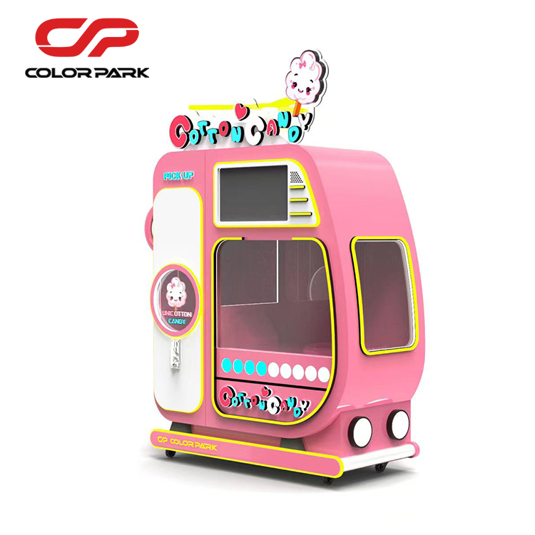 Colorful Automatic Cotton Cand - Bill Acceptor Vending incelemesi ve fiyatı