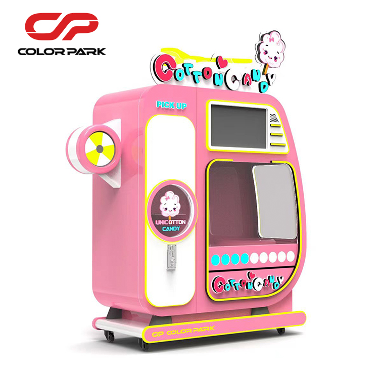Colorful Automatic Cotton Cand - Bill Acceptor Vending incelemesi ve fiyatı