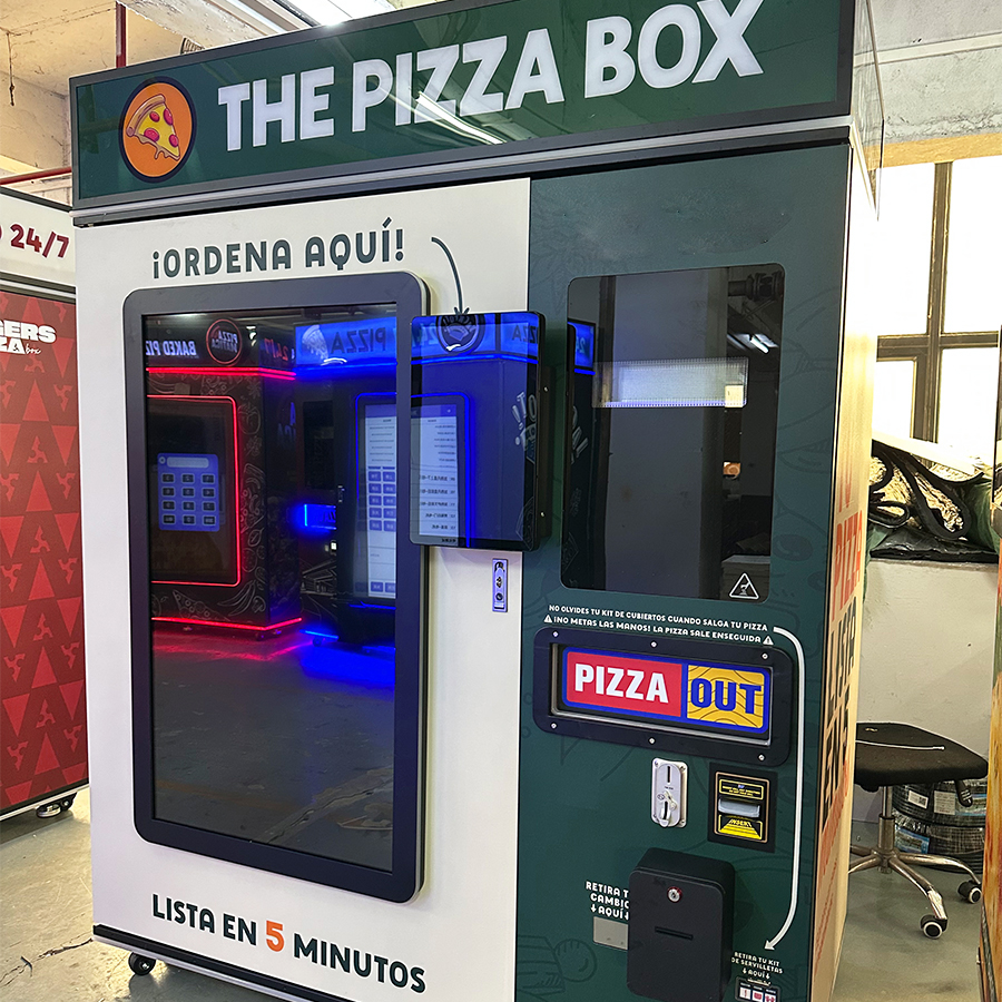 Customized Fast Food Pizza Ven - Commercial Vending Machine incelemesi ve fiyatı