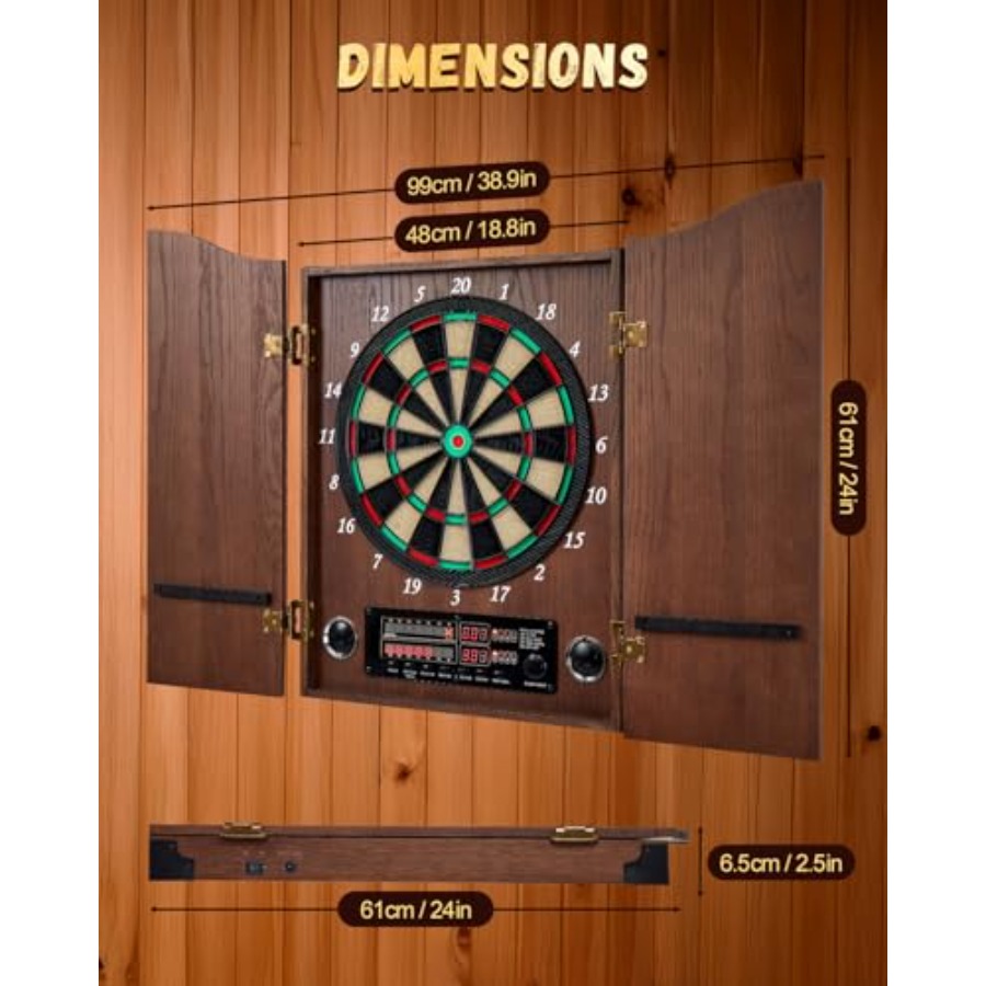 Electronic Dart Board, Decorat - Electronic Dartboard Cabinet incelemesi ve fiyatı
