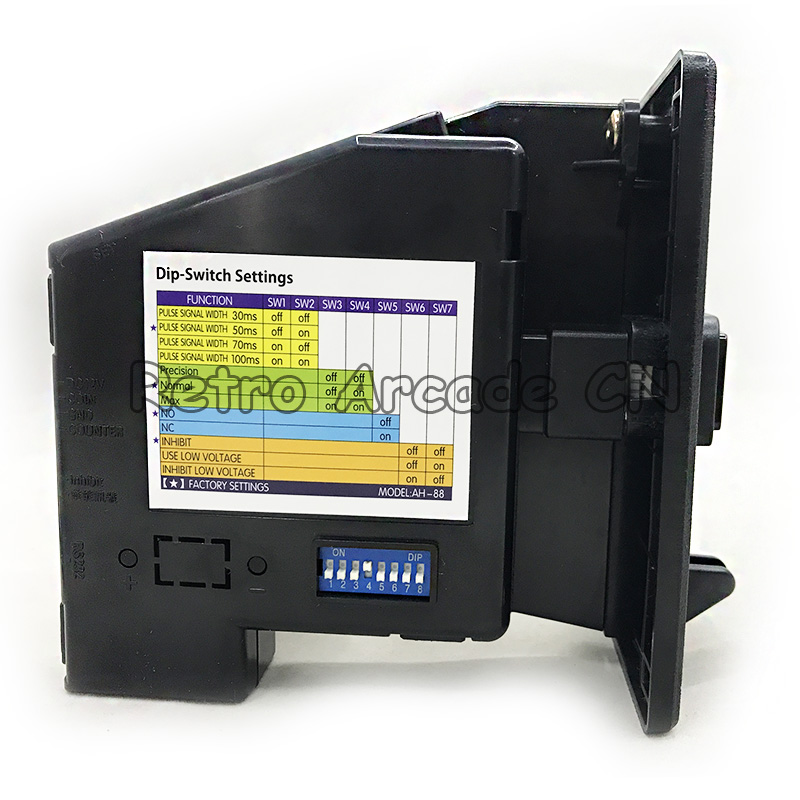 CL LED Logo Multi Coin Accepto - Arcade Game Cabinet incelemesi ve fiyatı