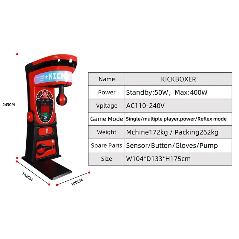 FL Wholesale New Kickboxer Coi - Arcade Game Vending Machine incelemesi ve fiyatı