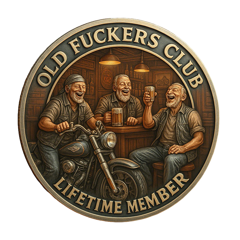 1pc Vintage Old Club Lifetime  - Token Coin Mechanism incelemesi ve fiyatı