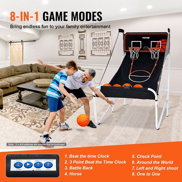 Foldable Basketball Arcade Gam - Arcade Games & Vending Llc Photos incelemesi ve fiyatı